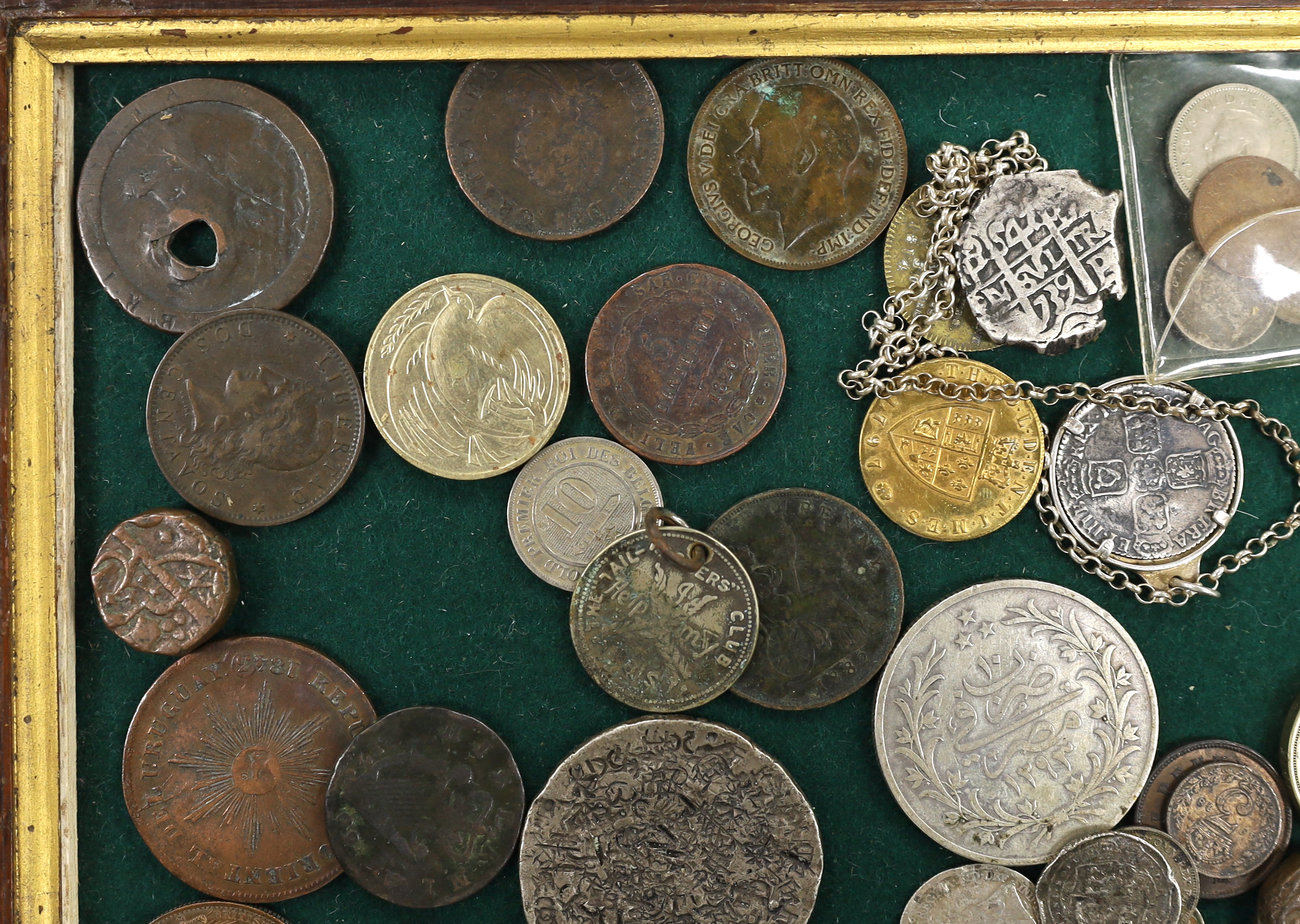 World coins, tokens and commemorative medals, 18th century to present day
